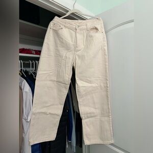 Women's Cream Jeans